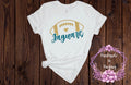 Jaguars Football Heart Bottom