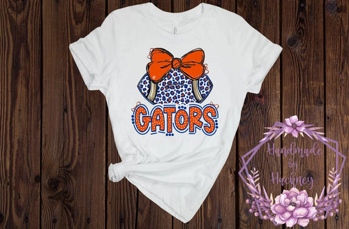 Gators Football Bow